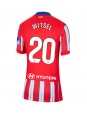 Atletico Madrid Axel Witsel #20 Heimtrikot für Frauen 2024-25 Kurzarm